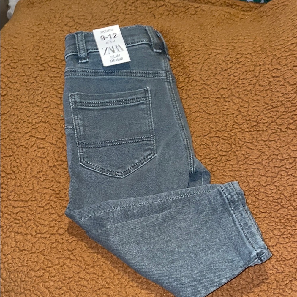 Zara Kids Gray Denim Jeans